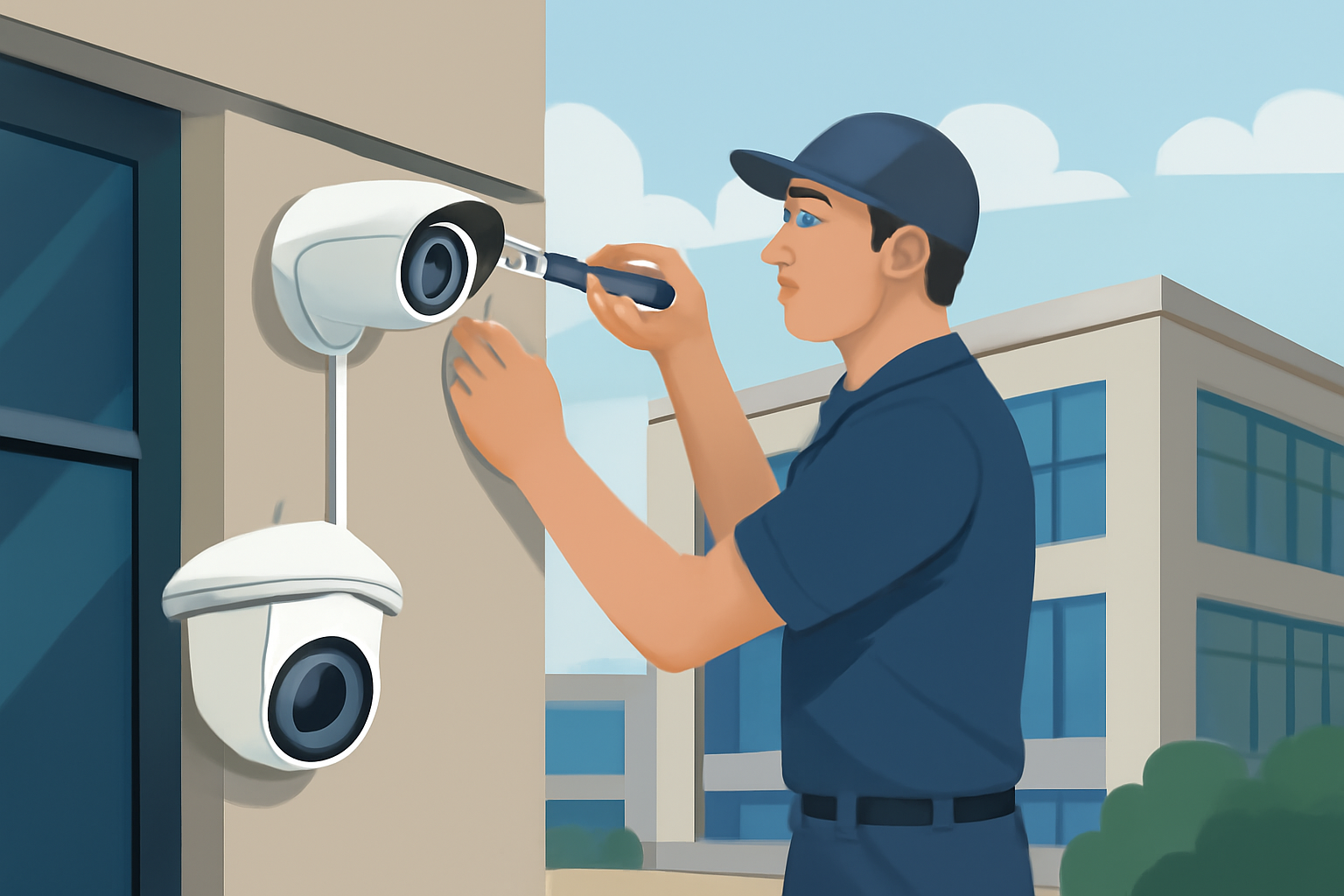 Как выбрать и установить профессиональные IP-камеры видеонаблюдения для корпоративных объектов: ключевые критерии и рекомендации