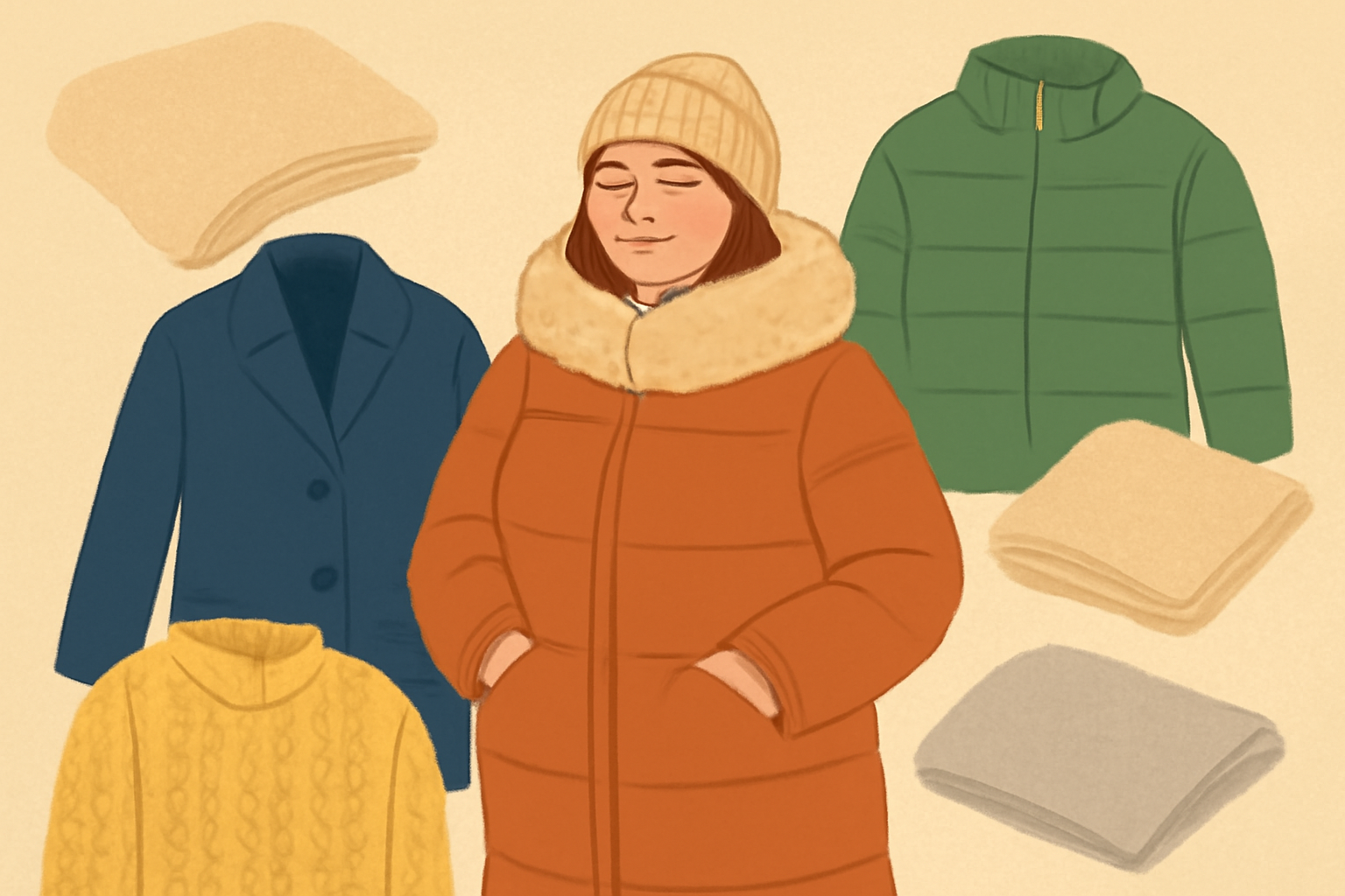 Натуральные и синтетические ткани в зимней одежде: как выбрать идеальный материал для тепла и комфорта