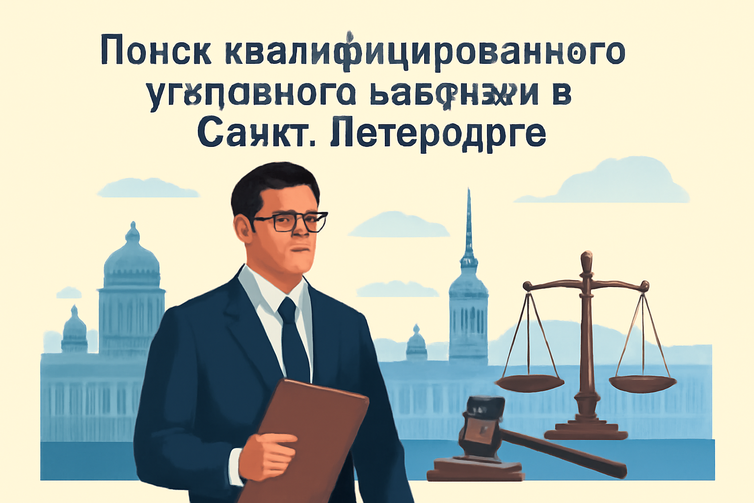 Поиск квалифицированного уголовного адвоката в Санкт-Петербурге