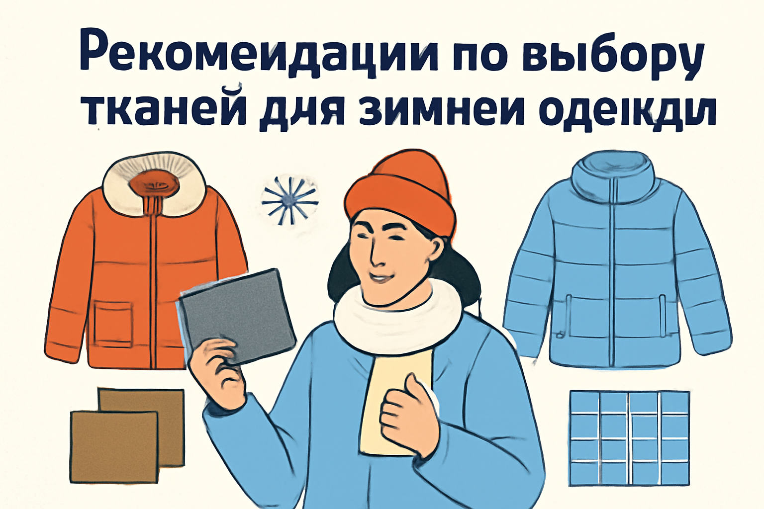 Рекомендации по выбору тканей для зимней одежды