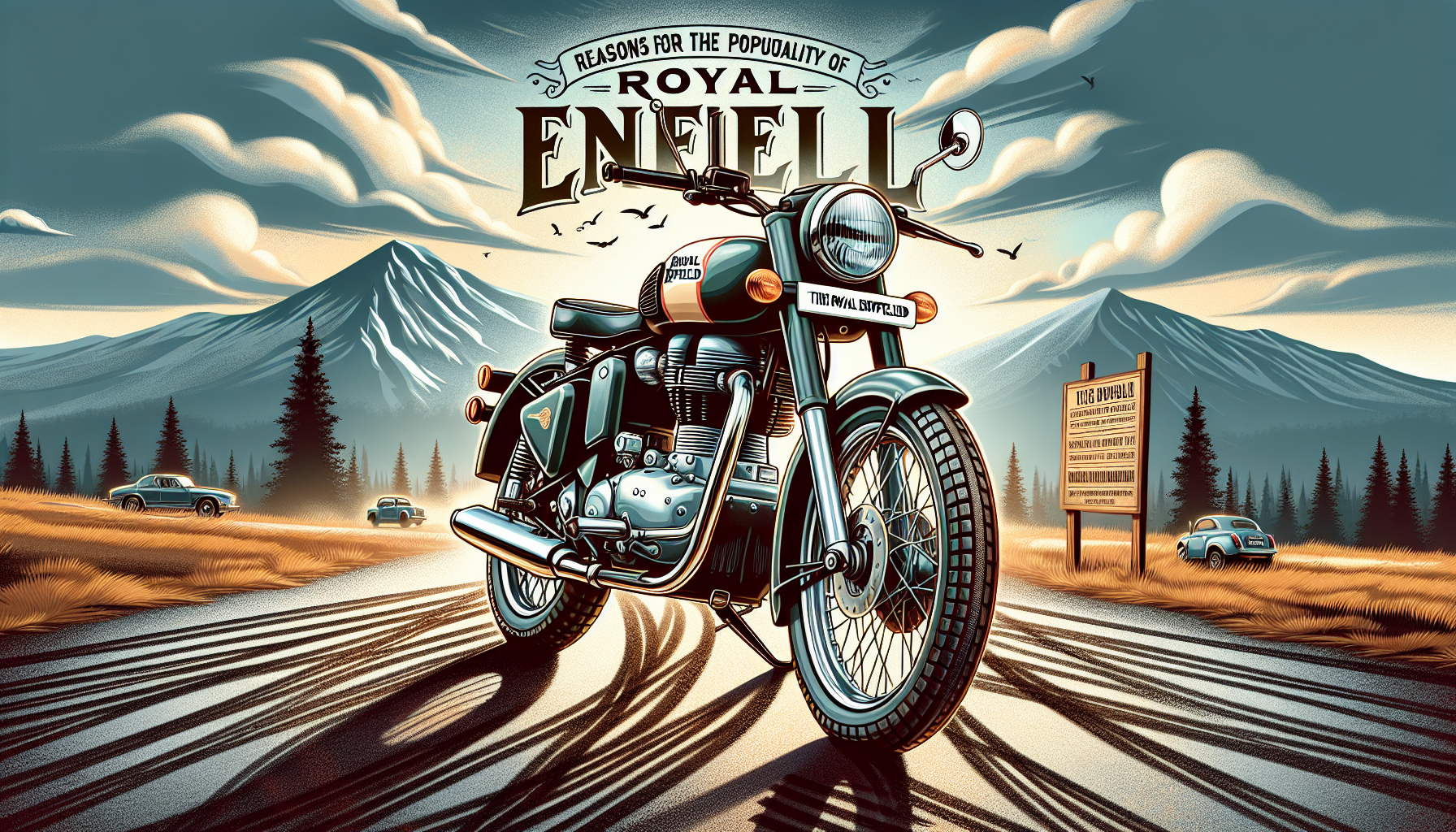 Причины популярности мотоциклов Royal Enfield